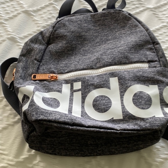adidas Handbags - Adidas mini gray backpack.